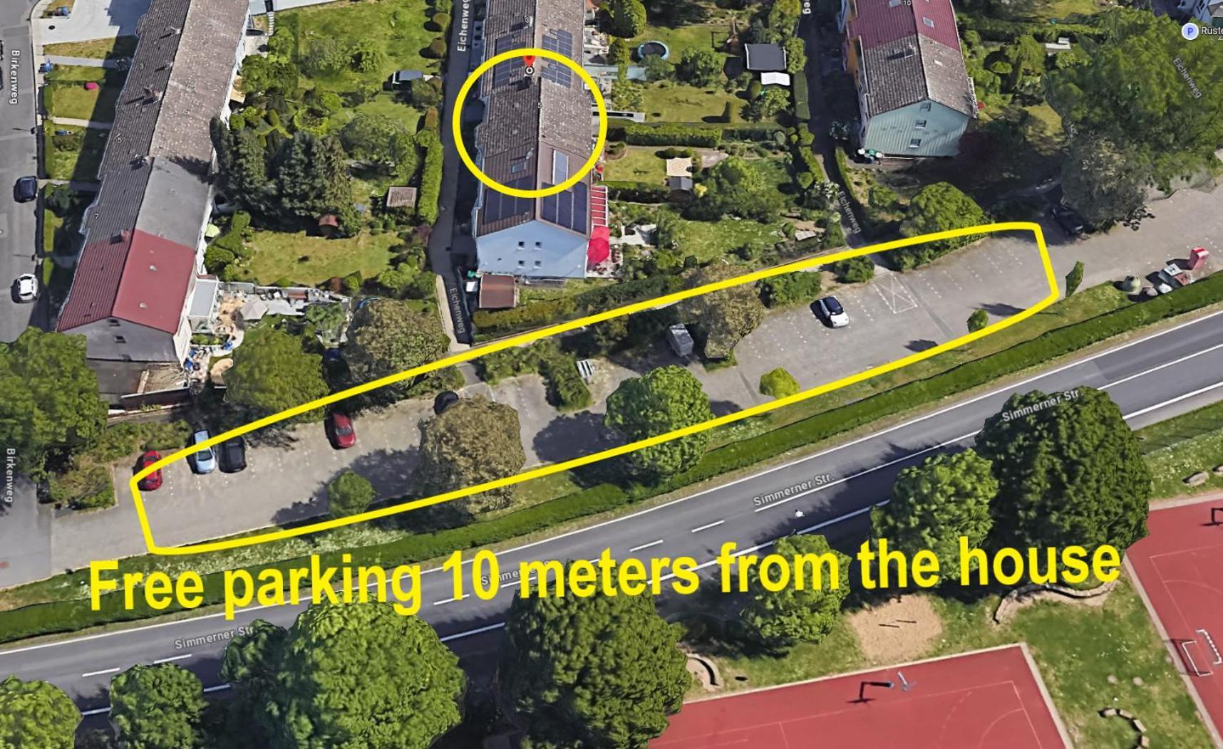 Koblenzliebe Rhein Ferienwohnung 3-Zimmer Garten Parking Кобленц Экстерьер фото